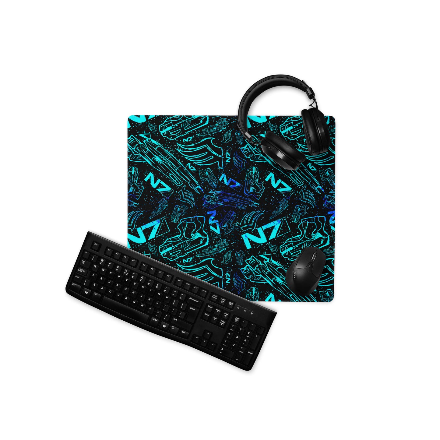 Paragon Pattern Gaming Desk Mat | Sci-fi Epic