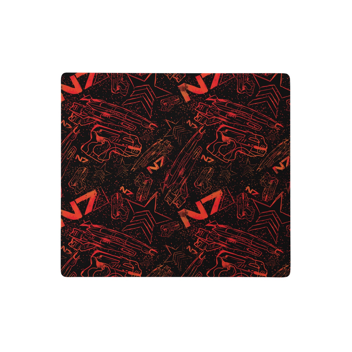Renegade Pattern Gaming Desk Mat | Sci-fi Epic