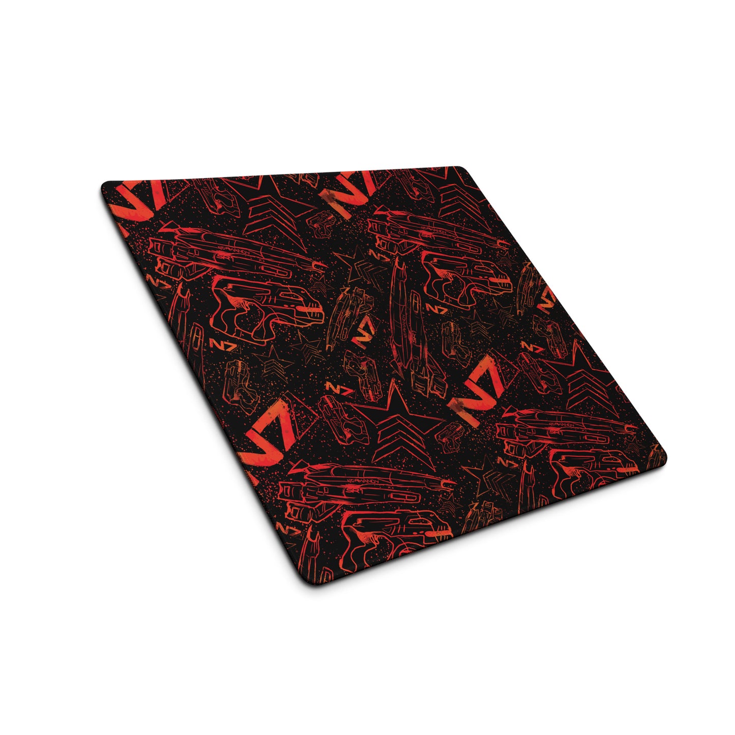 Renegade Pattern Gaming Desk Mat | Sci-fi Epic