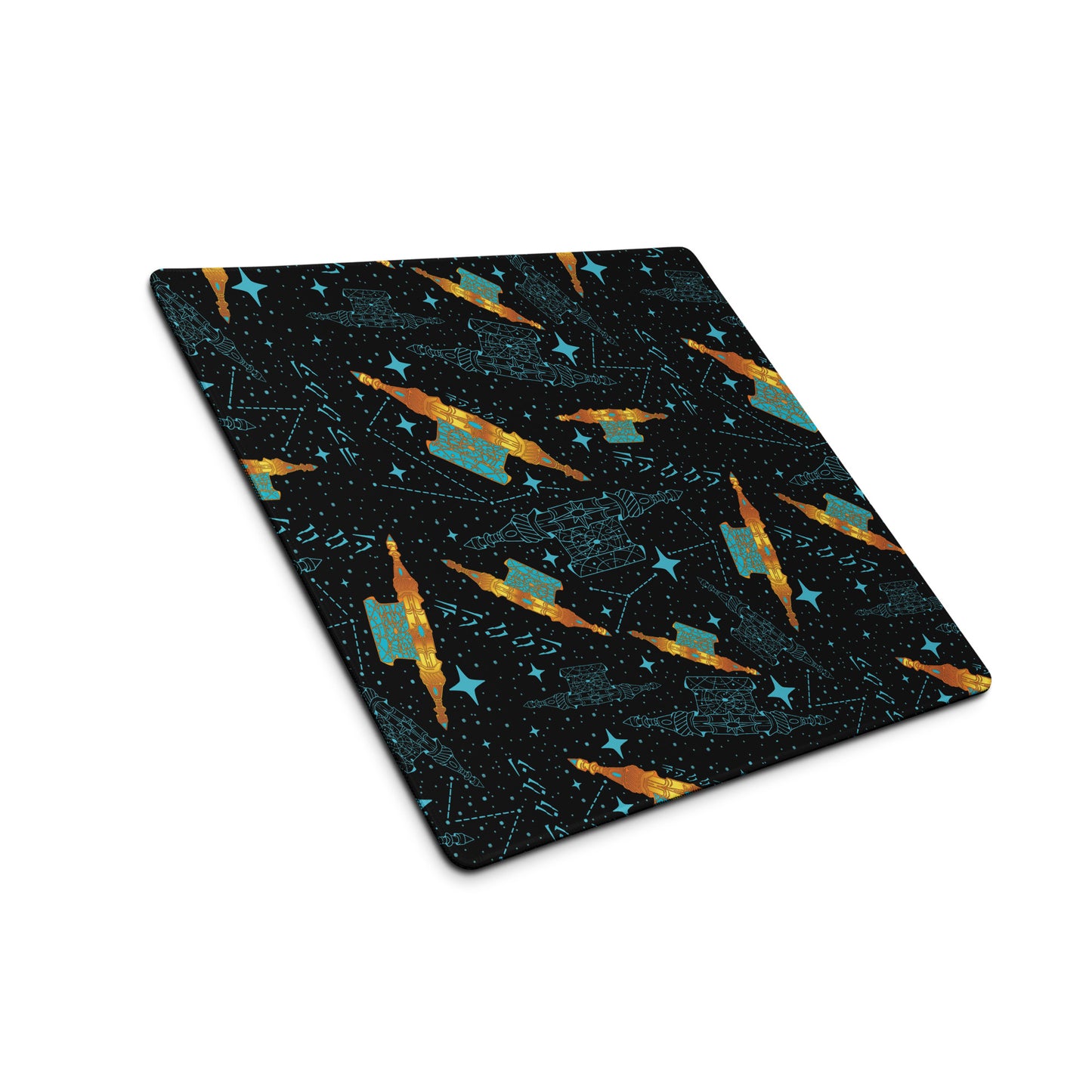 Scroll Starsign Pattern | Gaming Desk Mat | Fantasy Scrolls