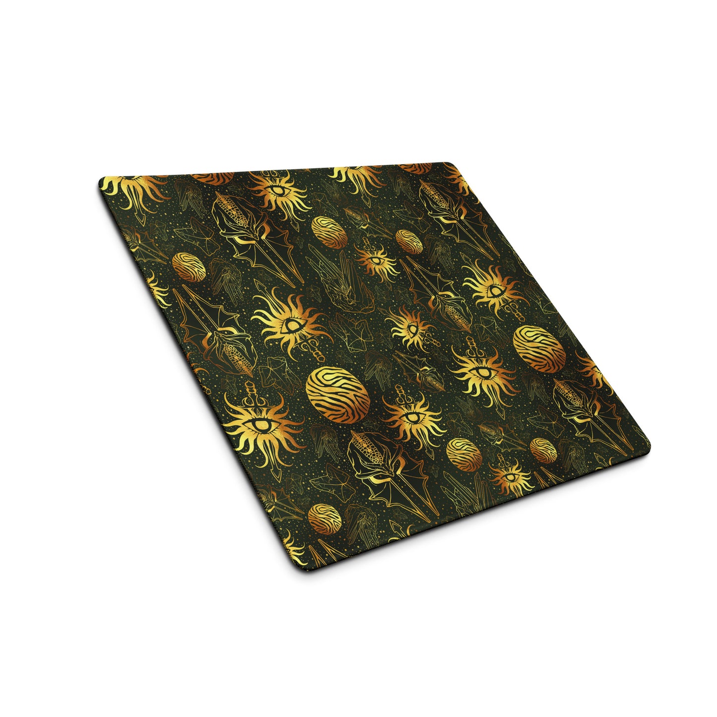 Inquisitor's Pride Pattern Gaming Desk Mat | Fantasy Dragon