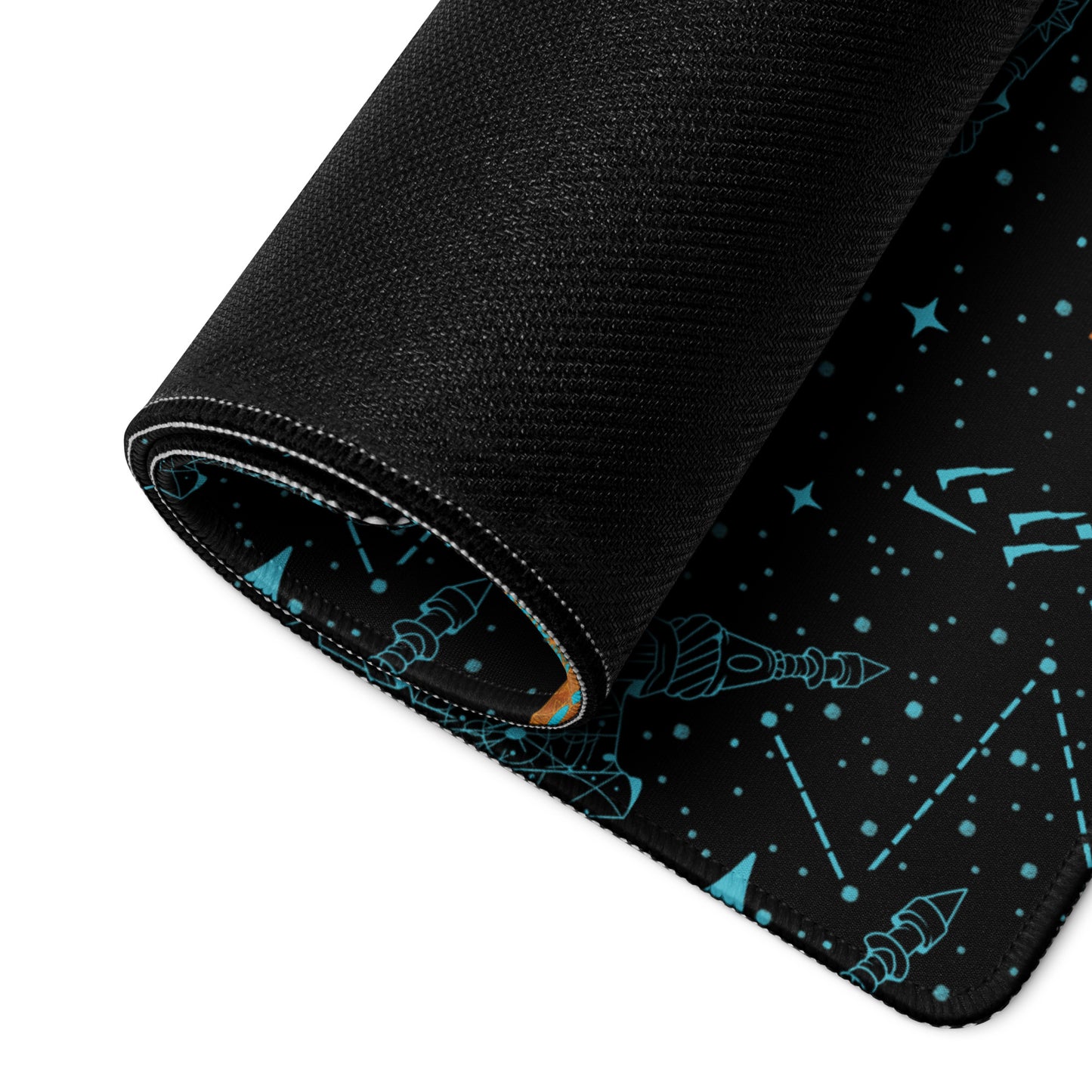 Scroll Starsign Pattern | Gaming Desk Mat | Fantasy Scrolls