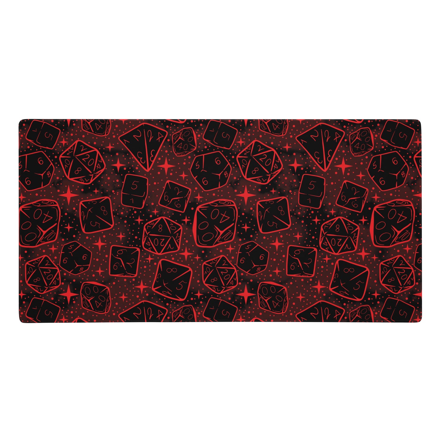 Vampire Version: Dice Pattern, Gaming Desk Mat | Dungeons and Dragons