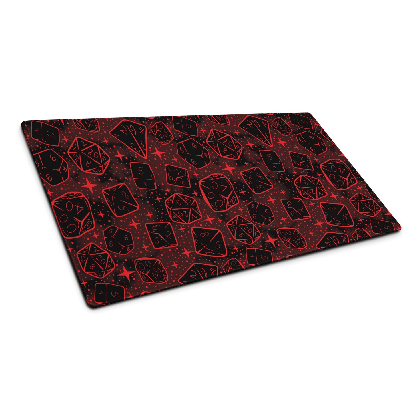 Vampire Version: Dice Pattern, Gaming Desk Mat | Dungeons and Dragons