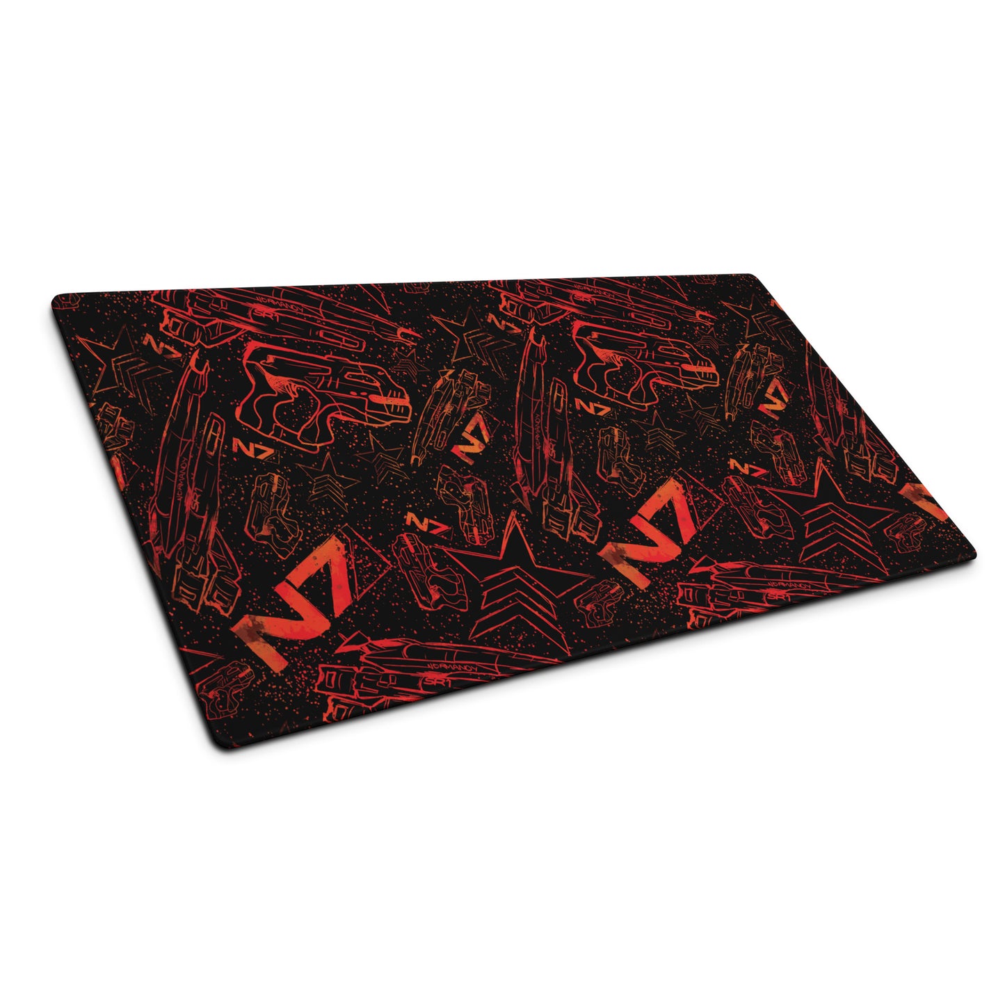 Renegade Pattern Gaming Desk Mat | Sci-fi Epic