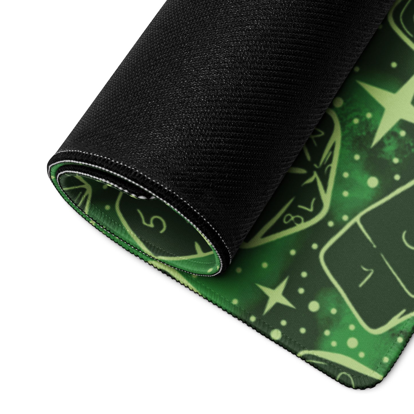 Green Goblin: Dice Pattern | Gaming Desk Mat Dungeons and Dragons