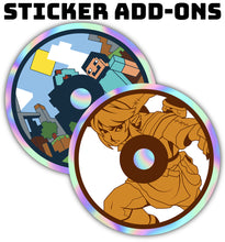 Load image into Gallery viewer, Classic Game Discs: M Effect Saga 1.5&quot; Silver Plated w/ Glitter
