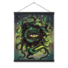 Cargar imagen en el visor de la galería, God of Knowledge Poster with Wooden Hangers | Fantasy Scrolls
