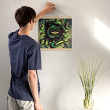 Load image into Gallery viewer, God of Knowledge Poster with Wooden Hangers | Fantasy Scrolls
