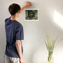 Cargar imagen en el visor de la galería, God of Knowledge Poster with Wooden Hangers | Fantasy Scrolls
