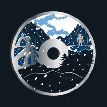Load image into Gallery viewer, Classic Game Discs: Fantasy Scrolls Sky Land 1.5&quot; Silver Plated w/ Screenprint
