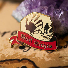 Load image into Gallery viewer, Dark Family Hard Enamel Pin 1.5&quot; Inch | Brotherhood Skull
