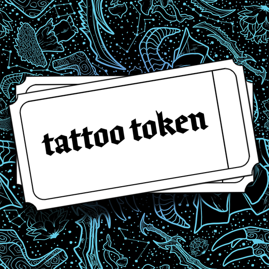 Tattoo Token | Digital Item | Permission to get my Art Tattooed
