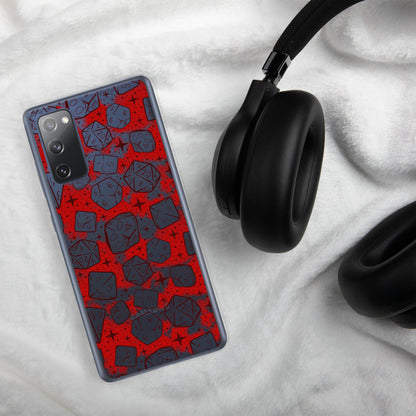 Dice Pattern, Vampire Vr. Samsung Case Dungeons and Dragons