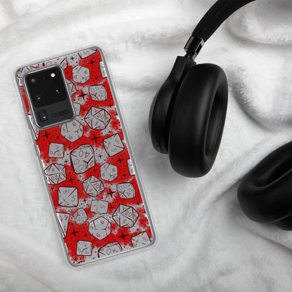 Dice Pattern, Vampire Vr. Samsung Case Dungeons and Dragons