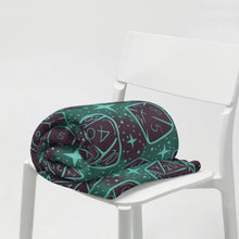 Load image into Gallery viewer, Dice Pattern, Dusk Version Throw Blanket | Dungeons and Dragons
