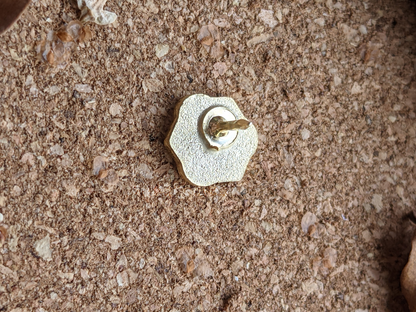 Triskele Mini Hard Enamel Glitter Pin